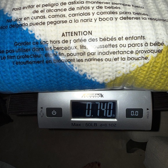 Sincerely Jules colorblock chunky cropped sweater, oversized fit, size L - Picture 16 of 16